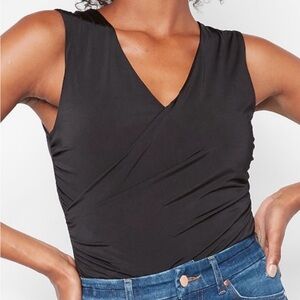 Express  Black Sleeveless  V-Neck Top Size XS